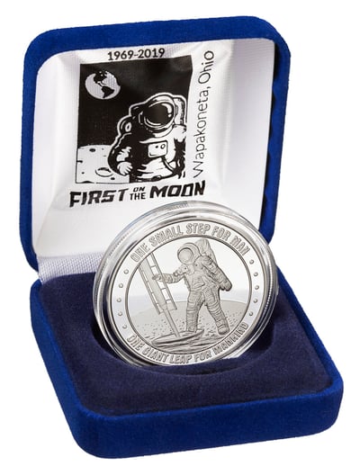 Amstrong space museum coin_box