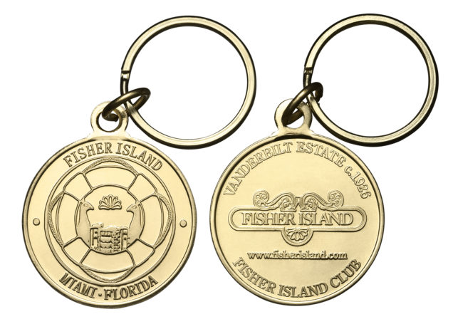 Fisher Island keytag