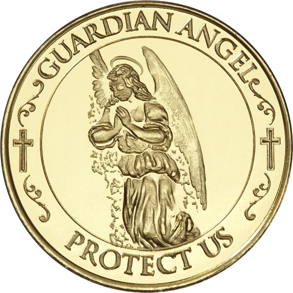Guardian Angel' Protection Coin With Message - MBOS London